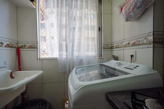 Área de Serviço de apartamento para alugar com 2 quartos, 55m² em Areias, São José