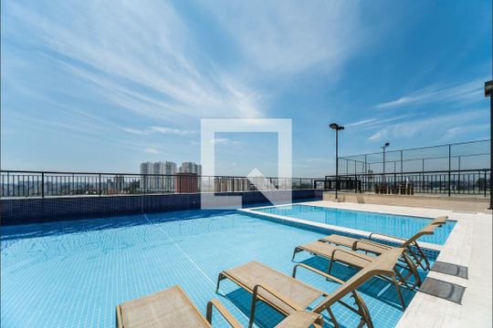 Área comum - Piscina de apartamento para alugar com 2 quartos, 58m² em Planalto, São Bernardo do Campo