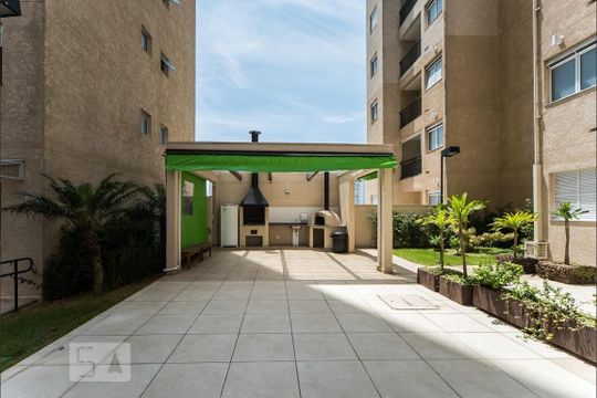 Área comum - Churrasqueira de apartamento para alugar com 2 quartos, 58m² em Planalto, São Bernardo do Campo