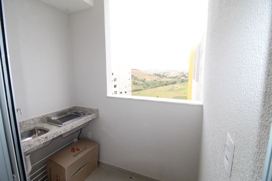 Sala de apartamento para alugar com 2 quartos, 57m² em Parque Residencial Flamboyant, São José dos Campos