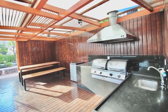 Área comum - Churrasqueira de apartamento para alugar com 1 quarto, 33m² em Vila Madalena, São Paulo
