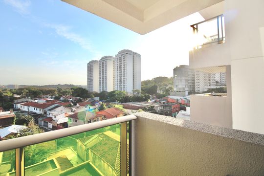 Varanda de apartamento para alugar com 1 quarto, 33m² em Vila Madalena, São Paulo