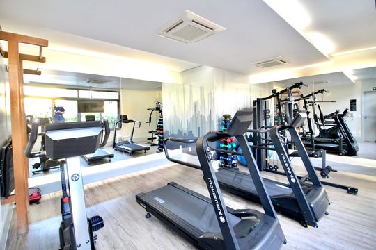 Área comum - Academia de apartamento para alugar com 1 quarto, 33m² em Vila Madalena, São Paulo