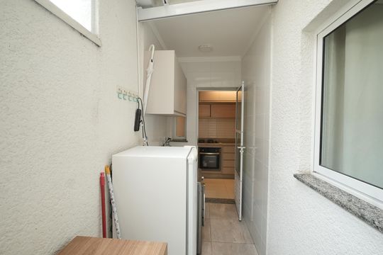 Área de Serviço de apartamento para alugar com 2 quartos, 65m² em Vila Valparaíso, Santo André