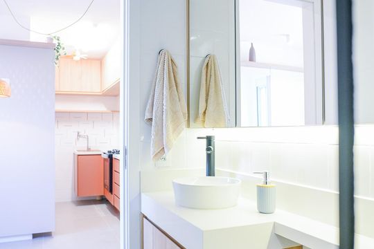 Banheiro de apartamento para alugar com 2 quartos, 34m² em Ipiranga, São Paulo