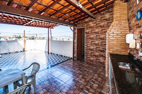 Espaço Gourmet de casa para alugar com 4 quartos, 150m² em Europa, Belo Horizonte