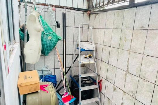 Área de serviço de casa de condomínio para alugar com 2 quartos, 60m² em Jardim Irapiranga, Embu das Artes