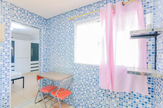 Cozinha  de kitnet/studio para alugar com 1 quarto, 30m² em Jardim Bananal, Guarulhos
