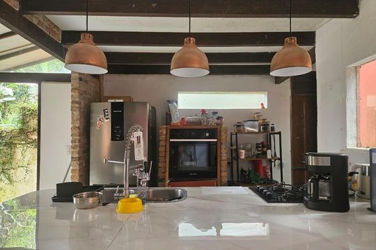 Cozinha de casa para alugar com 2 quartos, 300m² em Vargem Grande, Rio de Janeiro