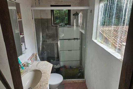 Banheiro de casa para alugar com 2 quartos, 300m² em Vargem Grande, Rio de Janeiro