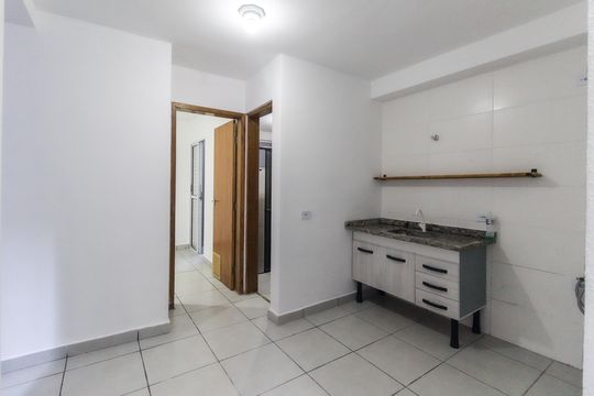 Sala - Cozinha de apartamento para alugar com 1 quarto, 30m² em Jardim Soares, São Paulo