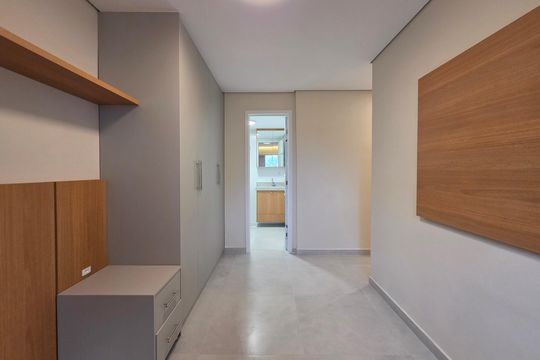 Suíte 1 de apartamento para alugar com 2 quartos, 64m² em Guilhermina, Praia Grande