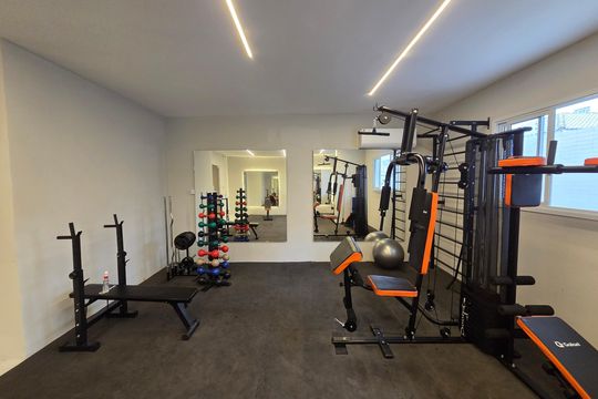 Área comum - Academia de apartamento para alugar com 2 quartos, 64m² em Guilhermina, Praia Grande