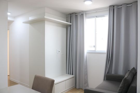 Sala de apartamento para alugar com 2 quartos, 42m² em Barra Funda, São Paulo