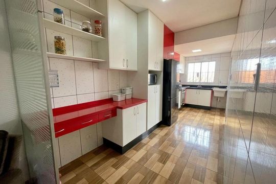 Cozinha de casa à venda com 2 quartos, 99m² em Vila Industrial (Campinas), Campinas