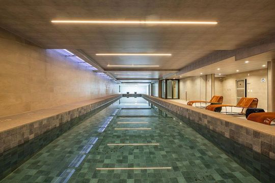 Área Comum - Piscina de kitnet/studio à venda com 1 quarto, 28m² em Pinheiros, São Paulo