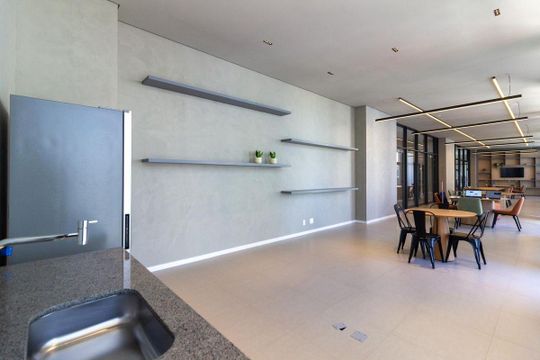 Área Comum - Coworking de kitnet/studio à venda com 1 quarto, 28m² em Pinheiros, São Paulo