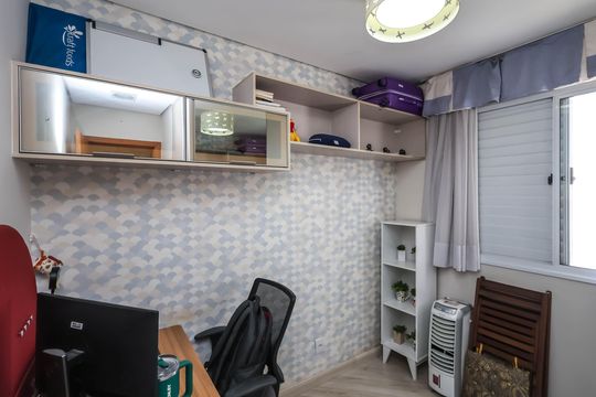 Quarto 2 de apartamento à venda com 2 quartos, 62m² em Vila Dom Pedro I, São Paulo