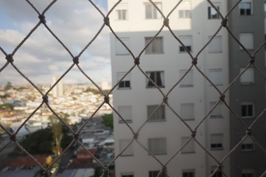 Quarto 1 vista de apartamento para alugar com 2 quartos, 33m² em Vila Santa Catarina, São Paulo