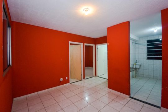 Sala de apartamento para alugar com 1 quarto, 54m² em Jardim Vermelhão, Guarulhos