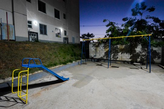 Área comum - Playground de apartamento para alugar com 1 quarto, 54m² em Jardim Vermelhão, Guarulhos