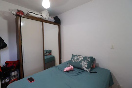 QUARTO 2 de apartamento para alugar com 2 quartos, 43m² em Recanto das Palmeiras, Ribeirão Preto