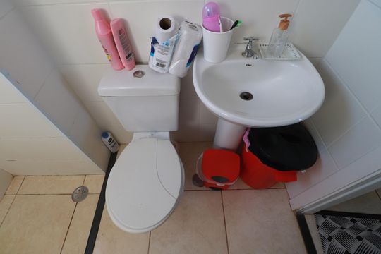 BANHEIRO  de apartamento para alugar com 2 quartos, 43m² em Recanto das Palmeiras, Ribeirão Preto
