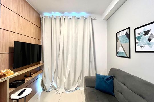 Sala de apartamento para alugar com 1 quarto, 75m² em Taquaral , Campinas