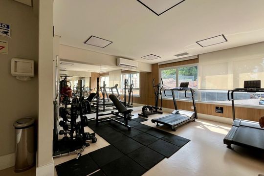 Área comum - Academia de apartamento para alugar com 1 quarto, 75m² em Taquaral , Campinas