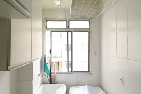 Área de Serviço de apartamento para alugar com 2 quartos, 50m² em Centro, Diadema