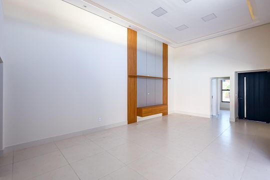 Sala de casa de condomínio à venda com 3 quartos, 300m² em Loteamento Park Gran Reserve, Indaiatuba