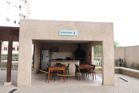 Área comum - Churrasqueira de apartamento à venda com 2 quartos, 44m² em Vila Isa, São Paulo