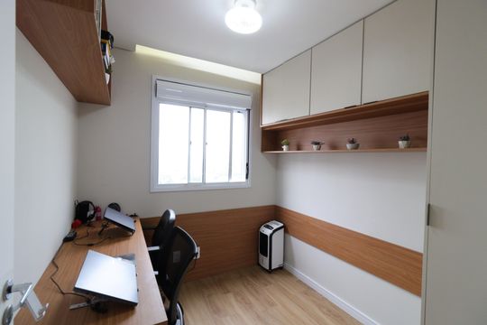 Quarto 2 de apartamento à venda com 2 quartos, 44m² em Vila Isa, São Paulo