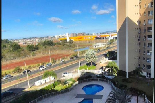 Área externa de apartamento para alugar com 3 quartos, 76m² em Marechal Rondon, Canoas