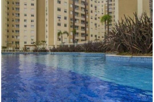 Área externa de apartamento para alugar com 3 quartos, 76m² em Marechal Rondon, Canoas