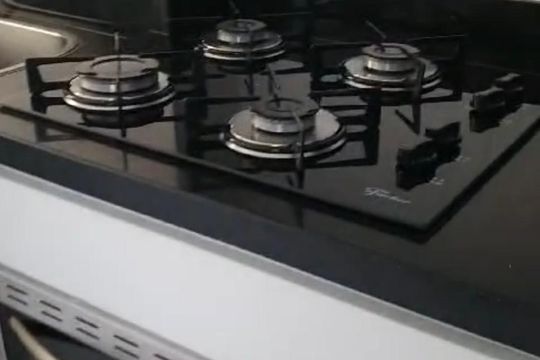 Cozinha de apartamento para alugar com 3 quartos, 76m² em Marechal Rondon, Canoas