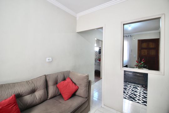 Sala de apartamento à venda com 2 quartos, 59m² em Itaquera, São Paulo