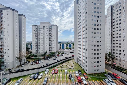Vista da Sala de apartamento para alugar com 2 quartos, 42m² em Jardim America da Penha, São Paulo