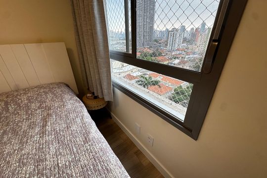 Quarto 2 de apartamento à venda com 3 quartos, 100m² em Jardim das Acacias, São Paulo