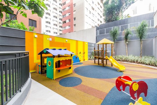 Área comum - Playground de apartamento para alugar com 1 quarto, 52m² em Alphaville, Barueri