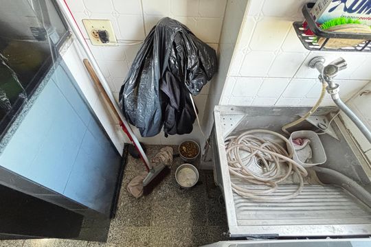 Área de Serviço de apartamento à venda com 3 quartos, 65m² em Utinga, Santo André