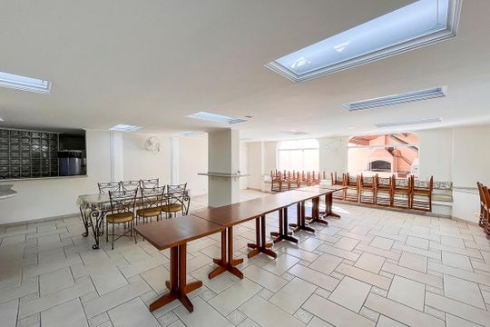 Salão de festas de apartamento para alugar com 3 quartos, 120m² em Santa Paula, São Caetano do Sul