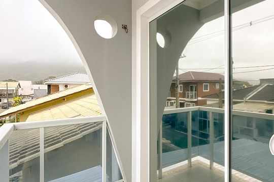 Varanda de casa para alugar com 2 quartos, 68m² em São João do Rio Vermelho, Florianópolis