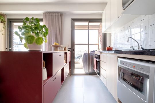 Varanda de kitnet/studio para alugar com 1 quarto, 45m² em Jardim Paulista, São Paulo
