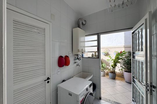Área de Serviço de casa de condomínio à venda com 3 quartos, 163m² em Vargem Pequena, Rio de Janeiro