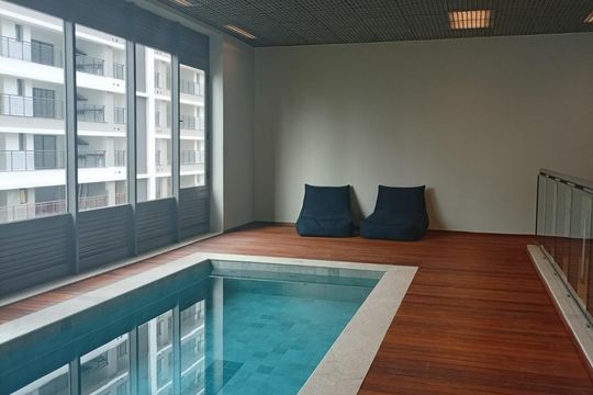 Piscina de apartamento à venda com 3 quartos, 168m² em Brooklin, São Paulo