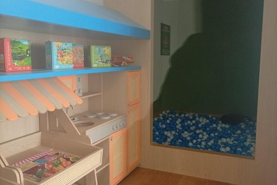 Área comum de apartamento à venda com 3 quartos, 295m² em Brooklin, São Paulo