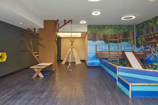 Área comum - Brinquedoteca  de apartamento à venda com 4 quartos, 260m² em Vila da Serra, Nova Lima