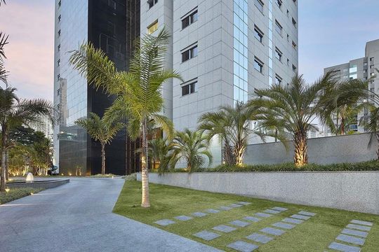 Fachada do Prédio de apartamento à venda com 4 quartos, 260m² em Vila da Serra, Nova Lima