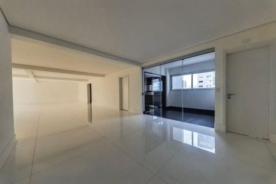 Sala  de apartamento à venda com 4 quartos, 260m² em Vila da Serra, Nova Lima